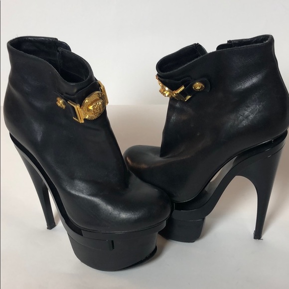Versace Shoes - Versace platform boots